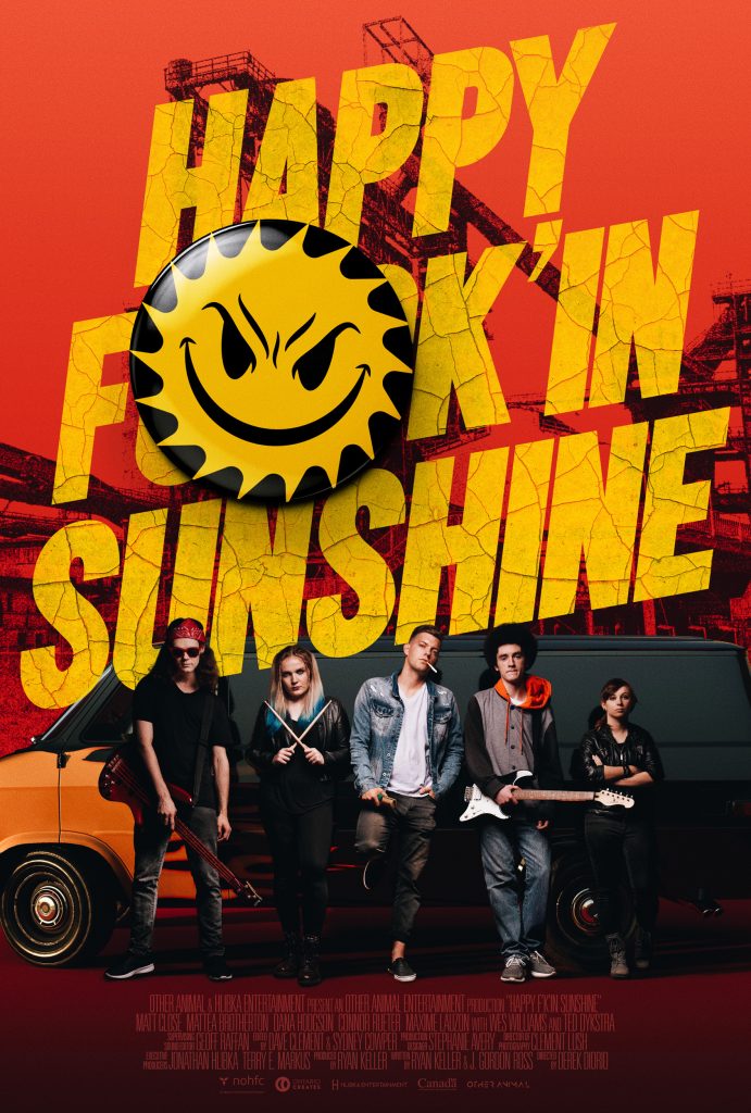 Happy F'K'IN Sunshine Poster